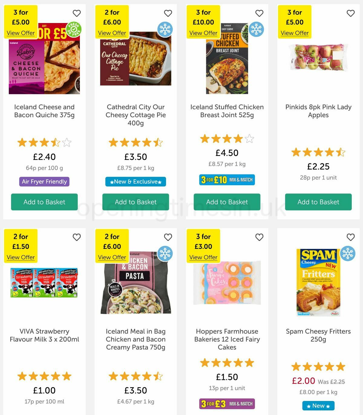 Iceland Offers from 23 September