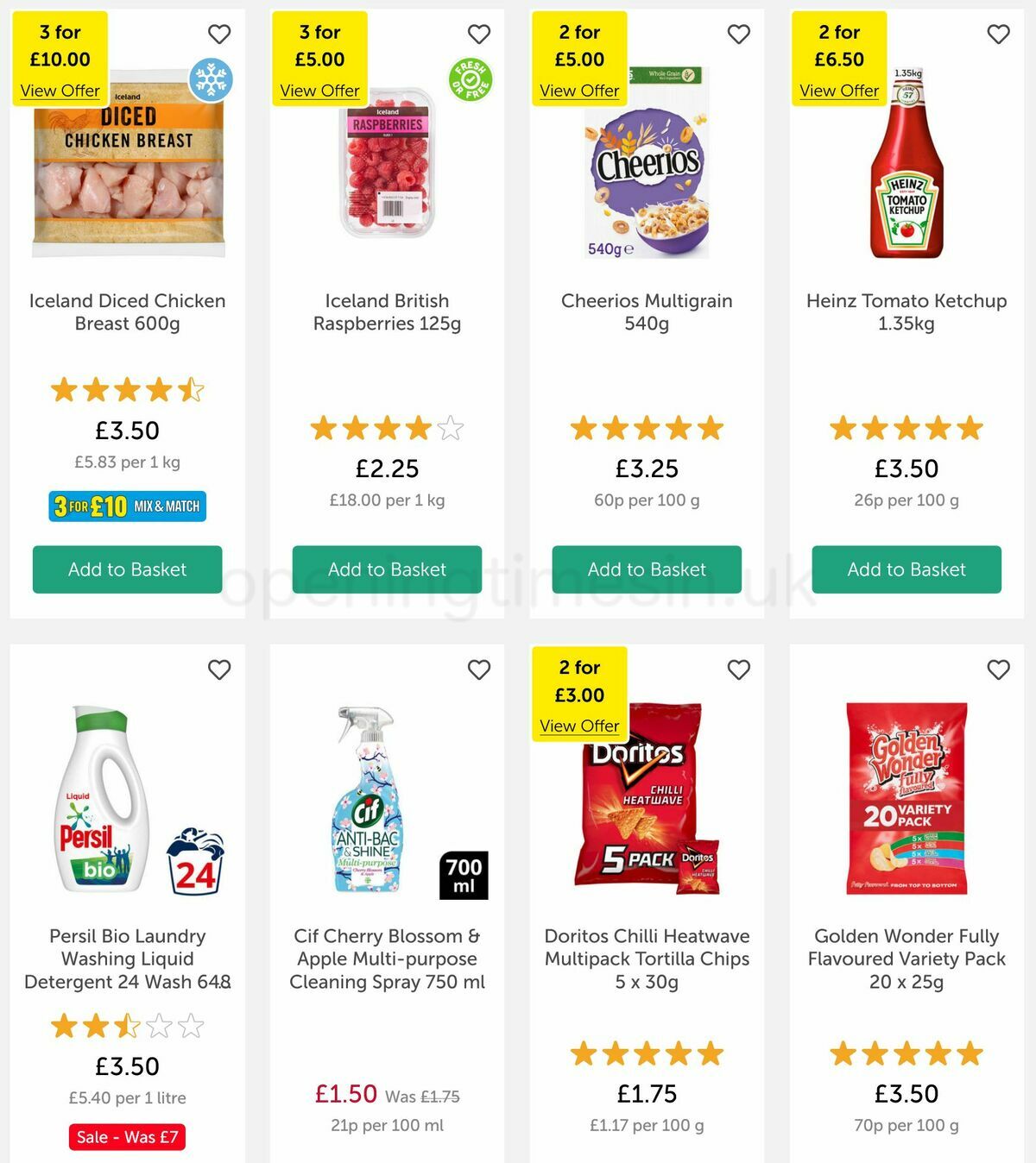 Iceland Offers from 23 September