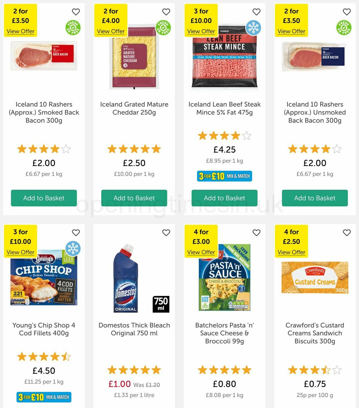 Iceland Offers from 23 September