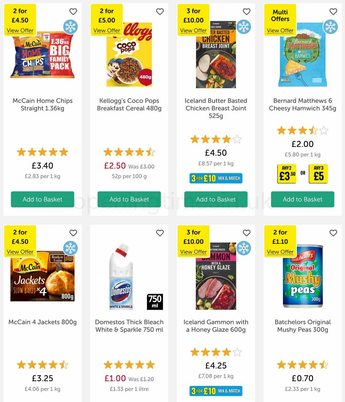 Iceland Offers from 23 September