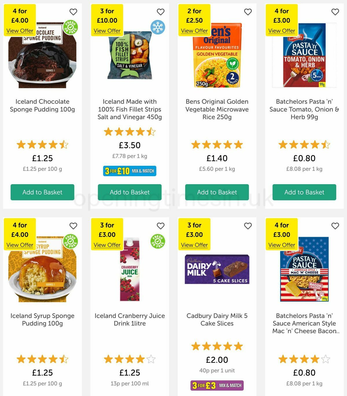 Iceland Offers from 23 September