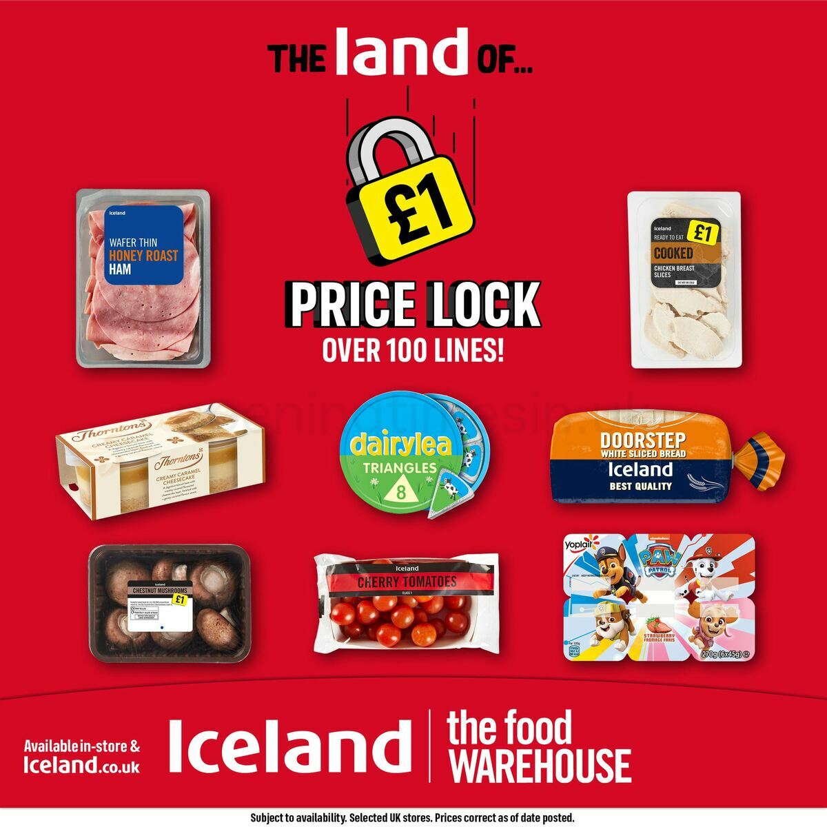 Iceland Offers from 6 October