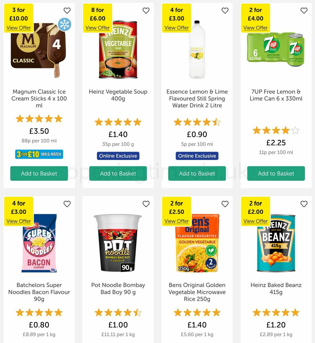 Iceland Offers from 11 November