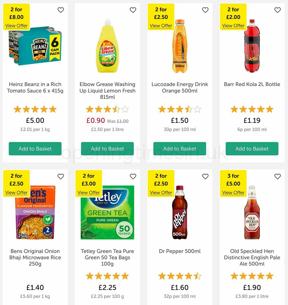 Iceland Offers from 11 November