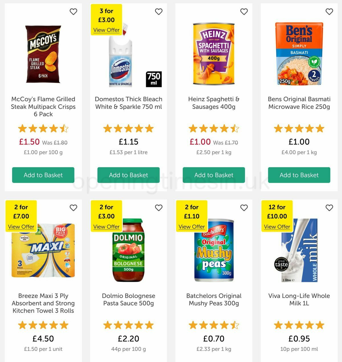 Iceland Offers from 11 November