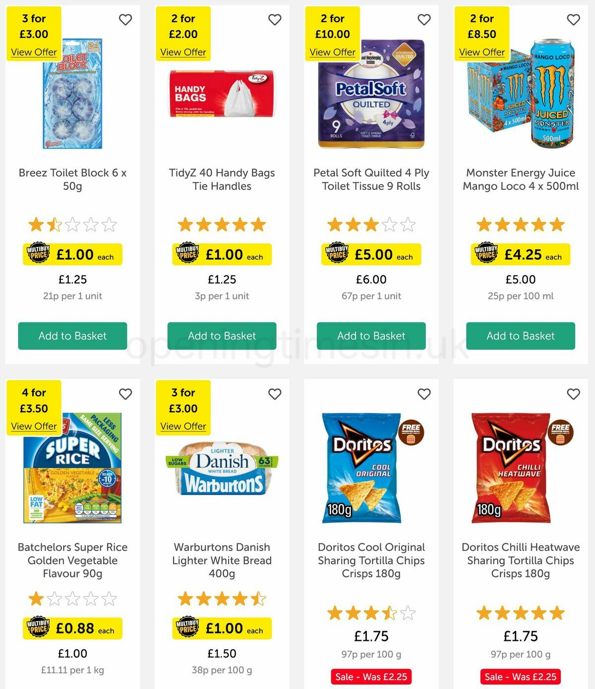 Iceland Offers from 17 March