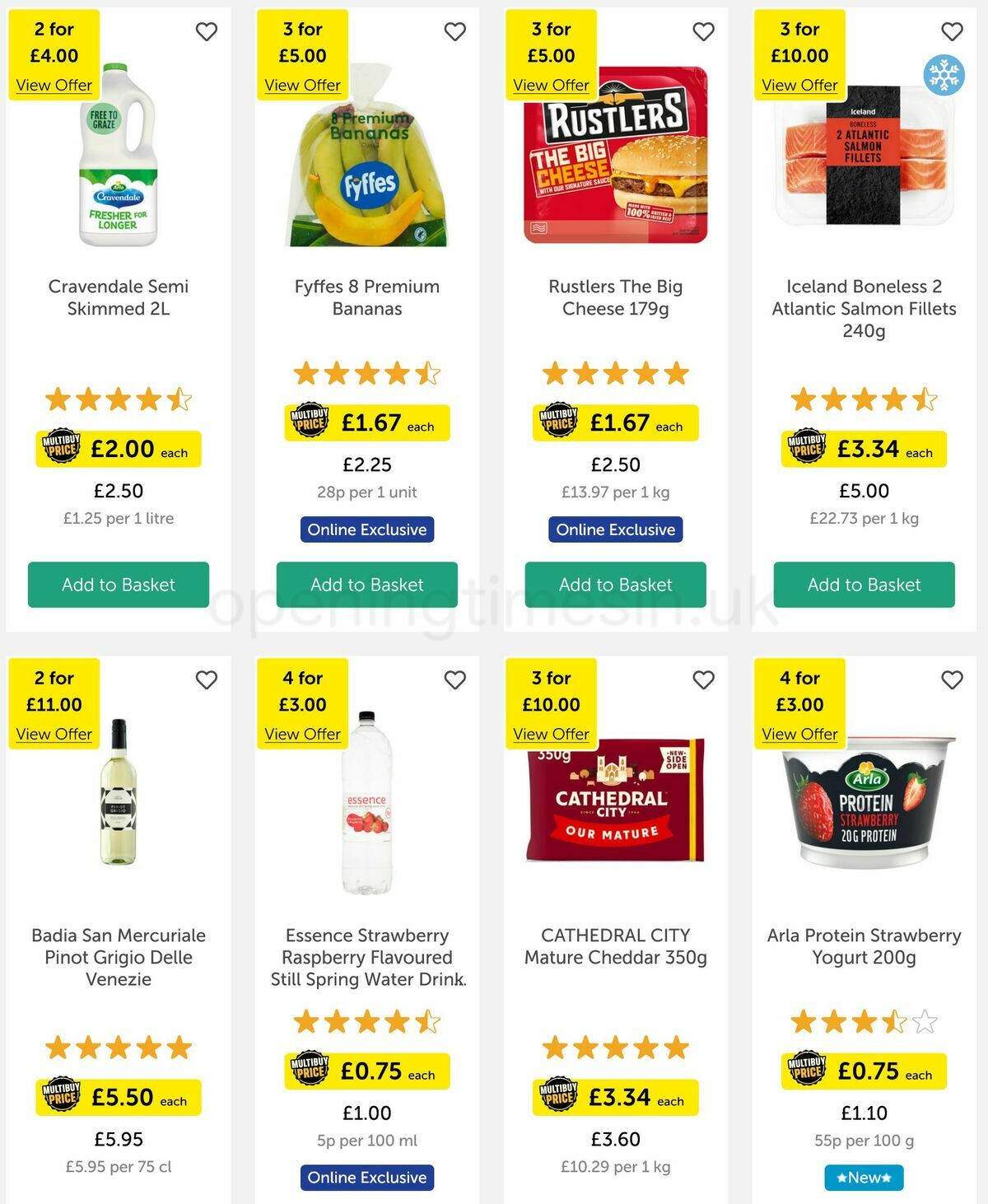 Iceland Offers from 17 March