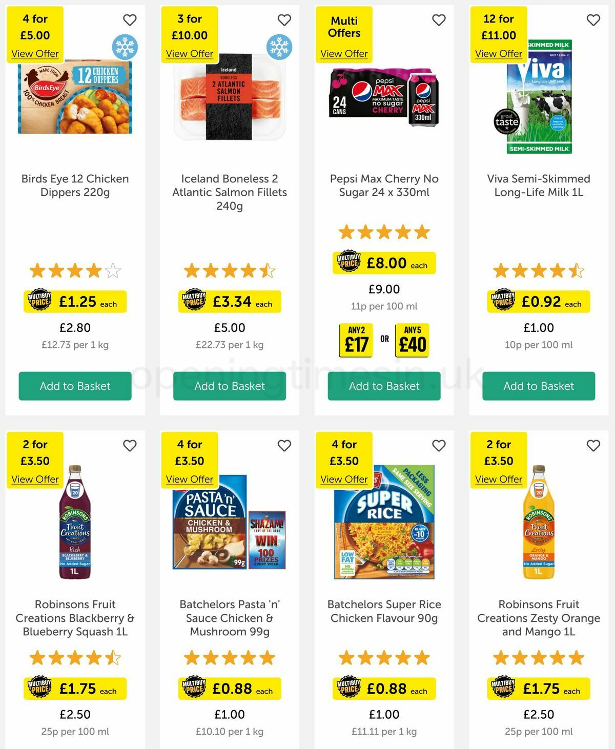 Iceland Offers from 21 April