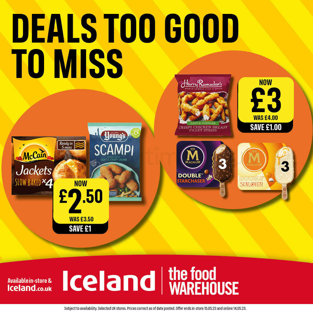 Iceland Offers from 27 April