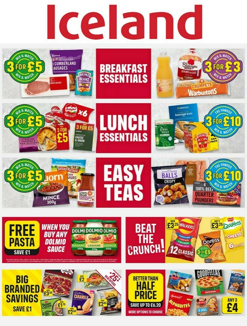 Iceland Offers from 18 May