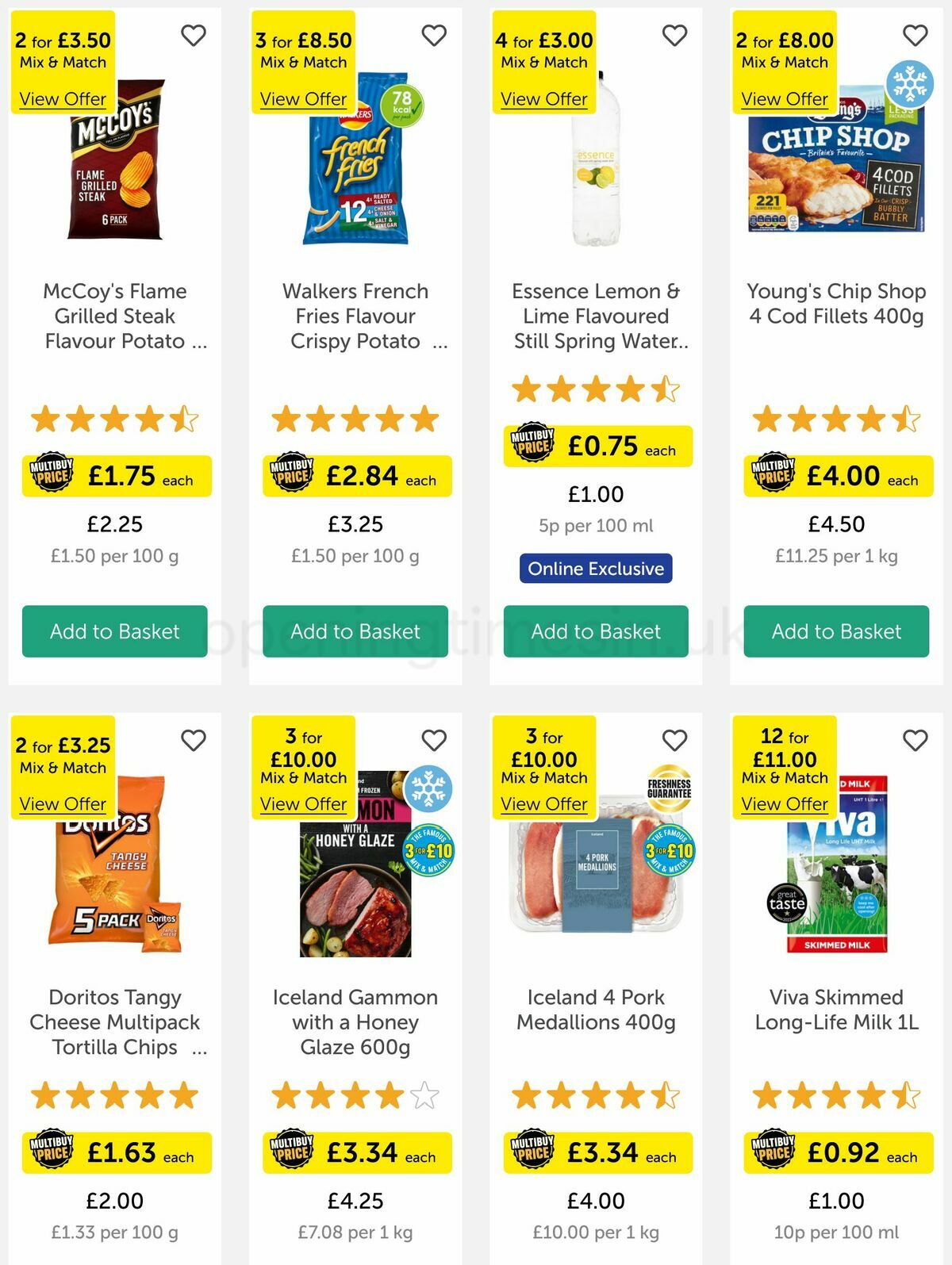 Iceland Offers from 18 May