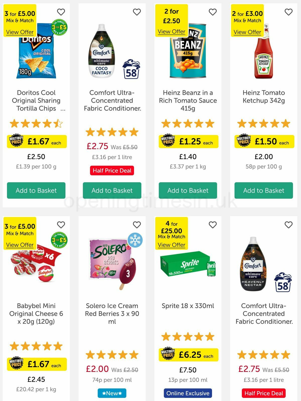 Iceland Offers from 18 May