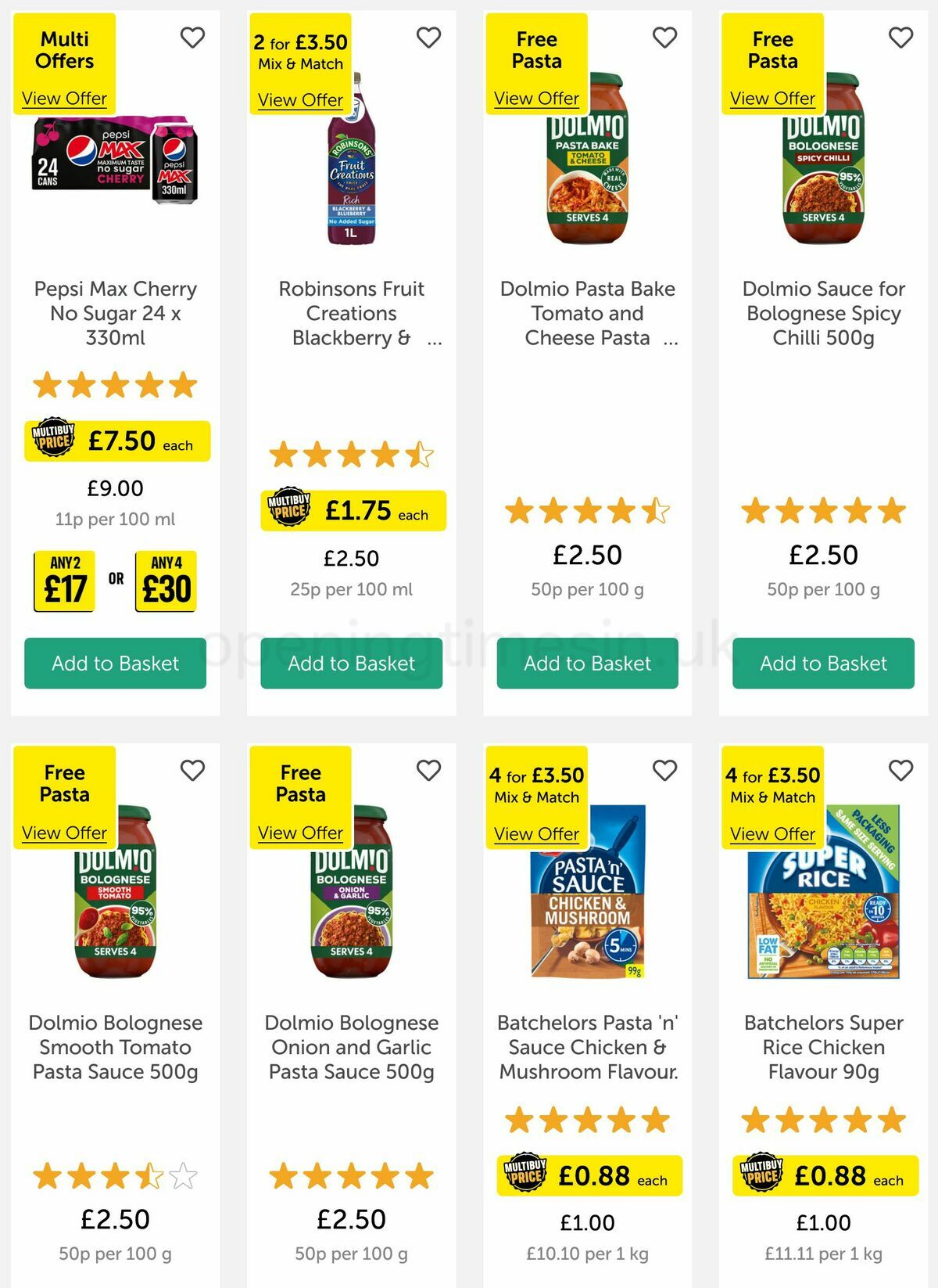 Iceland Offers from 18 May