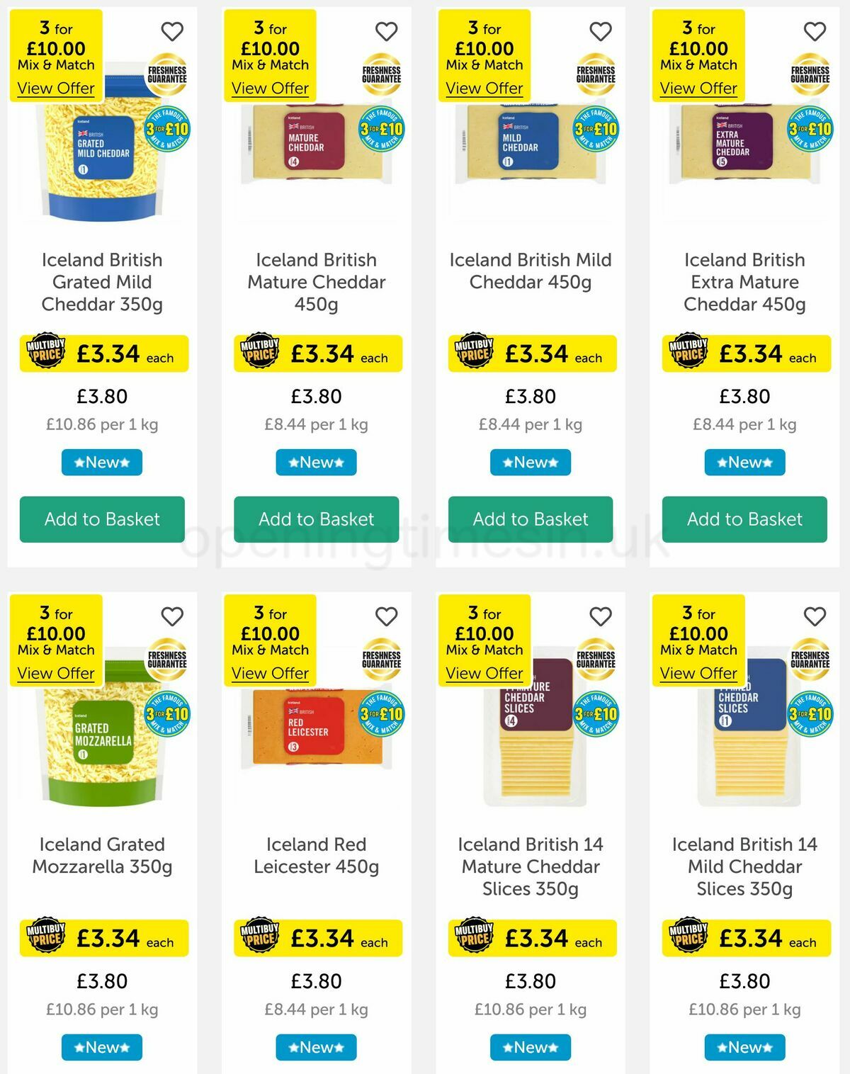 Iceland Offers from 18 May