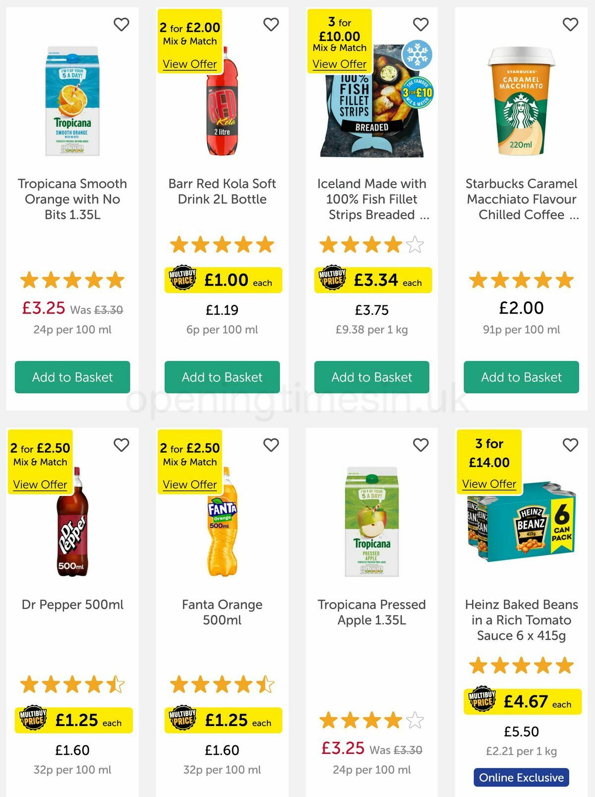 Iceland Offers from 26 May