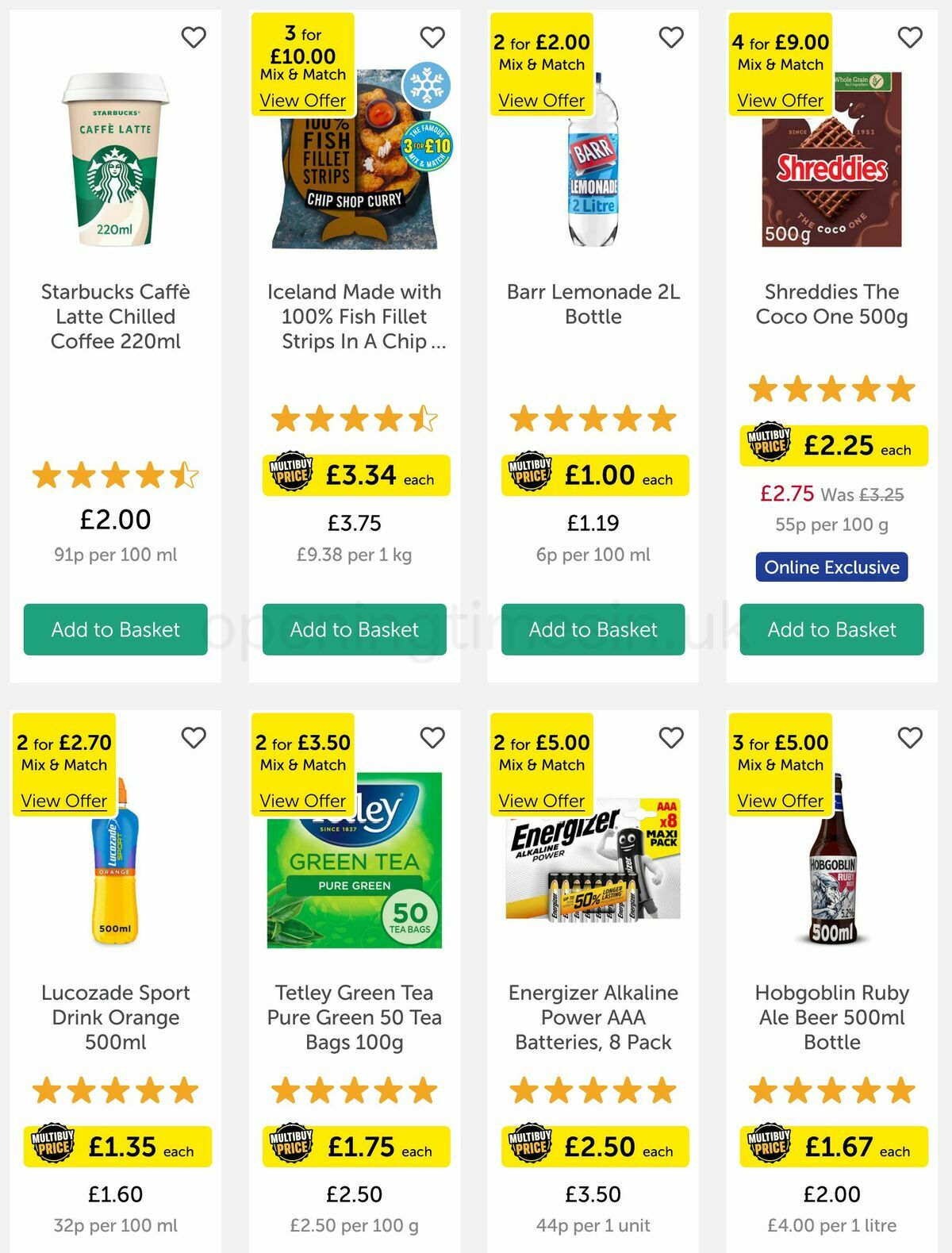 Iceland Offers from 26 May