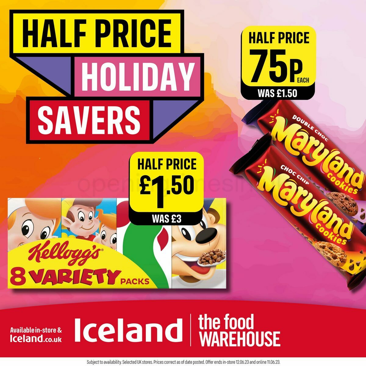 Iceland Offers from 1 June