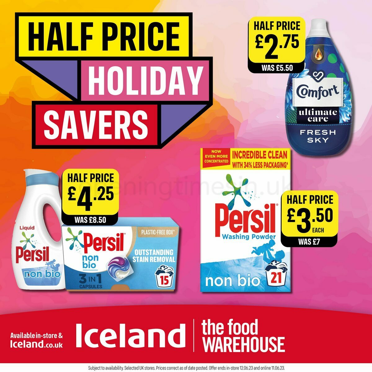 Iceland Offers from 1 June
