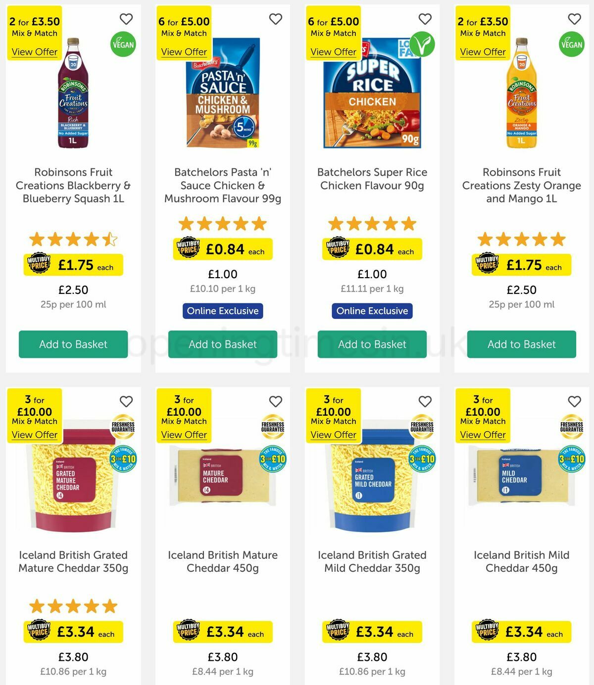 Iceland Offers from 16 June