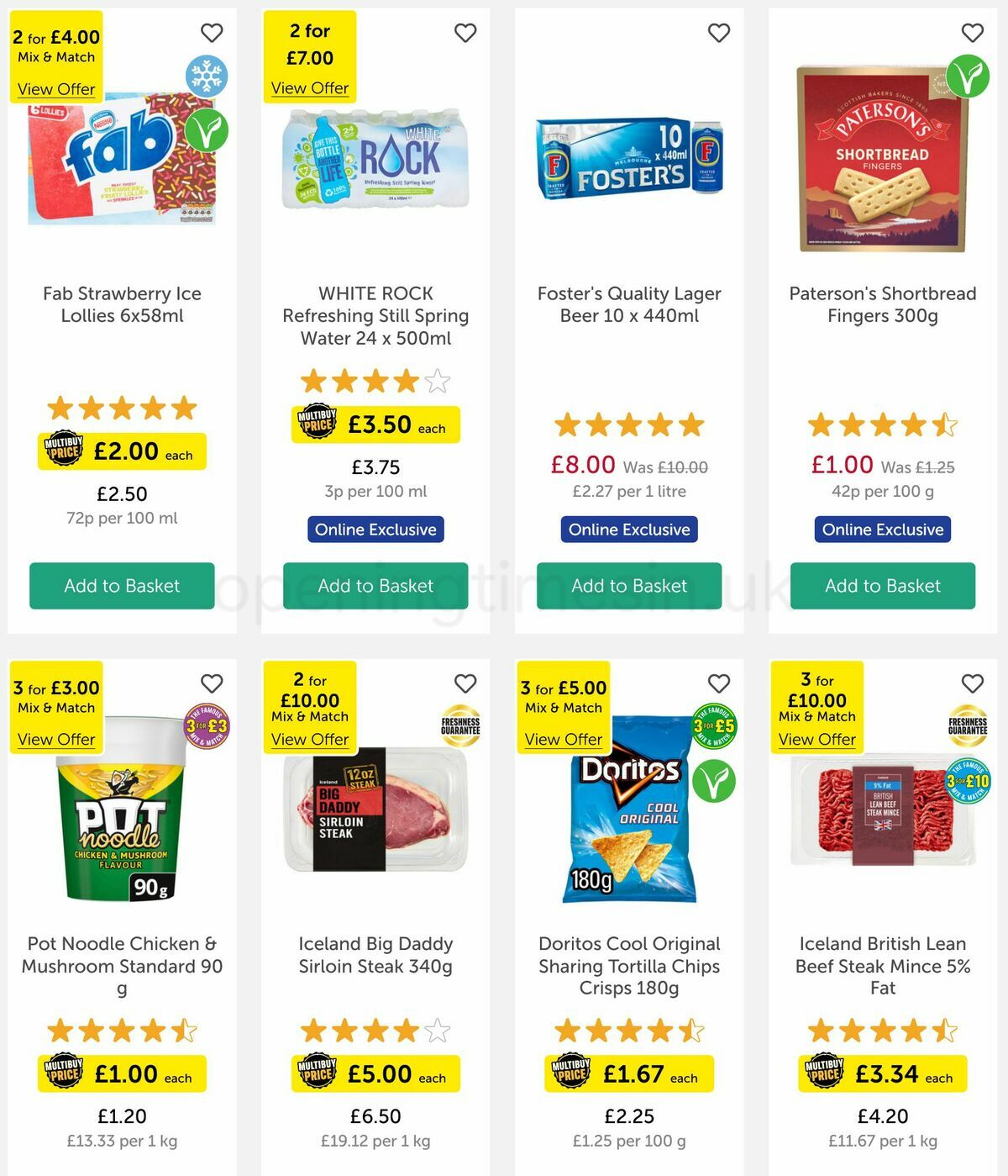 Iceland Offers from 16 June