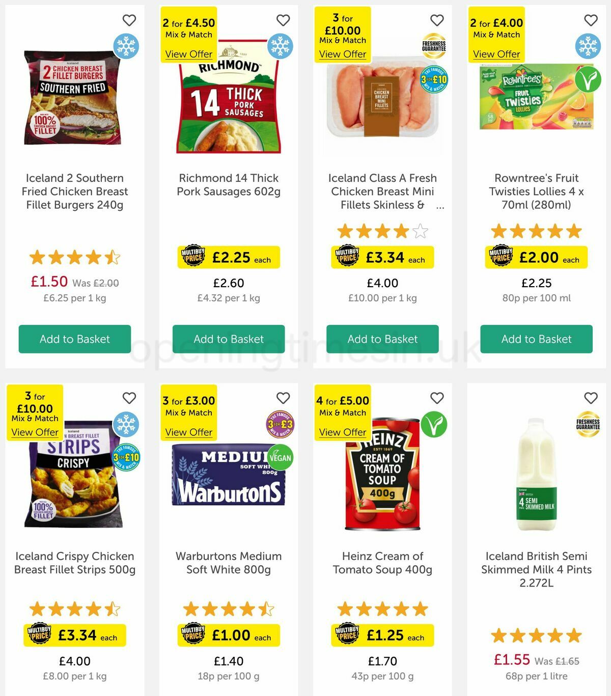 Iceland Offers from 16 June