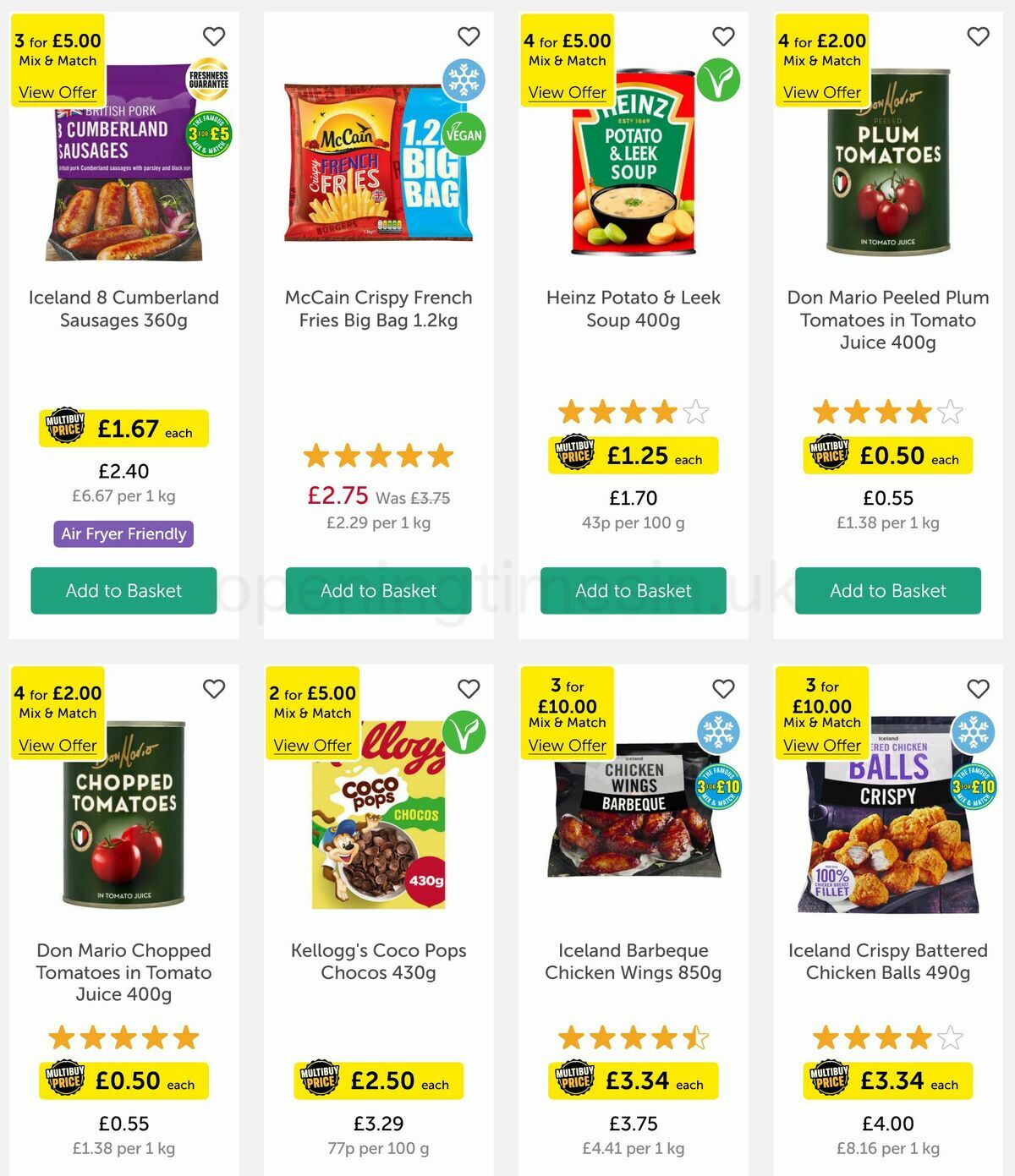 Iceland Offers from 16 June