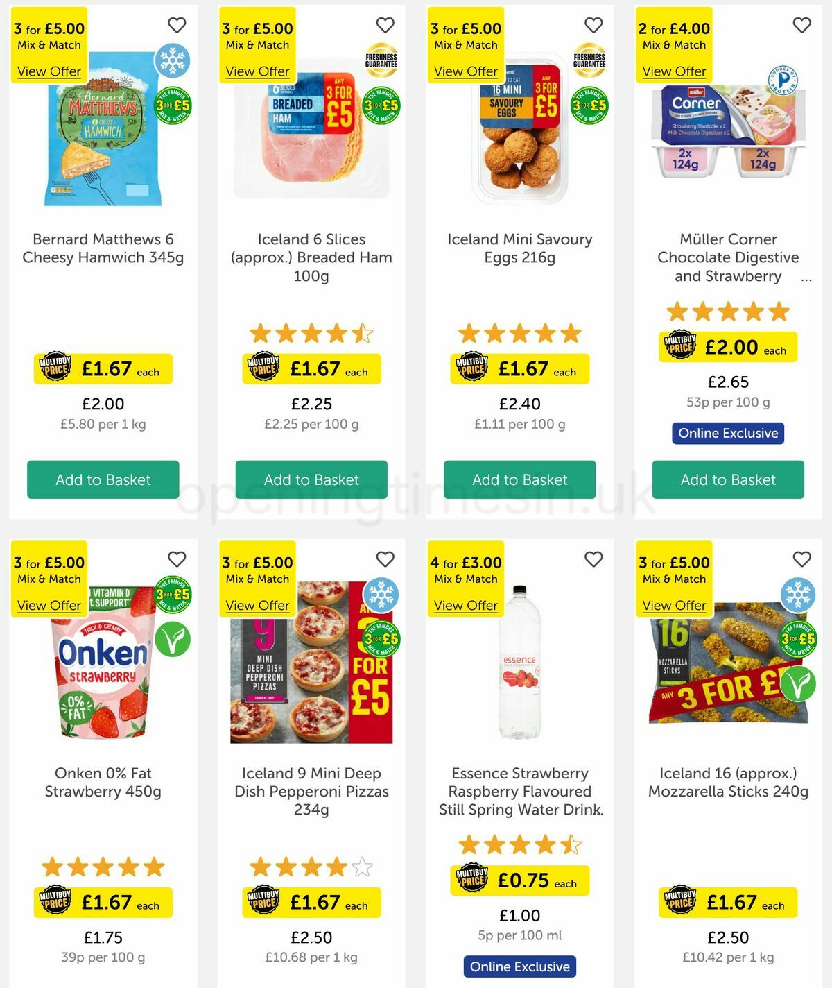 Iceland Offers from 16 June