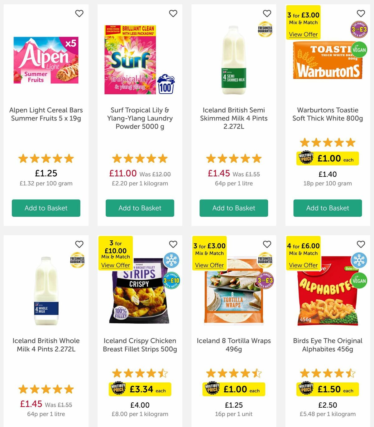 Iceland Offers from 7 July