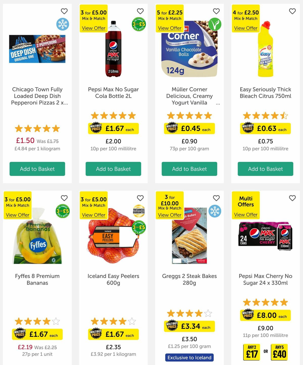 Iceland Offers from 7 July