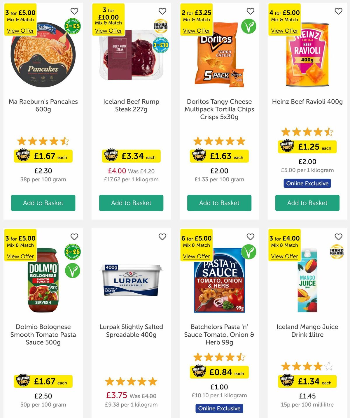 Iceland Offers from 21 July