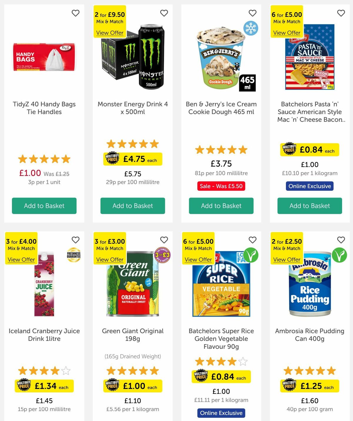 Iceland Offers from 21 July