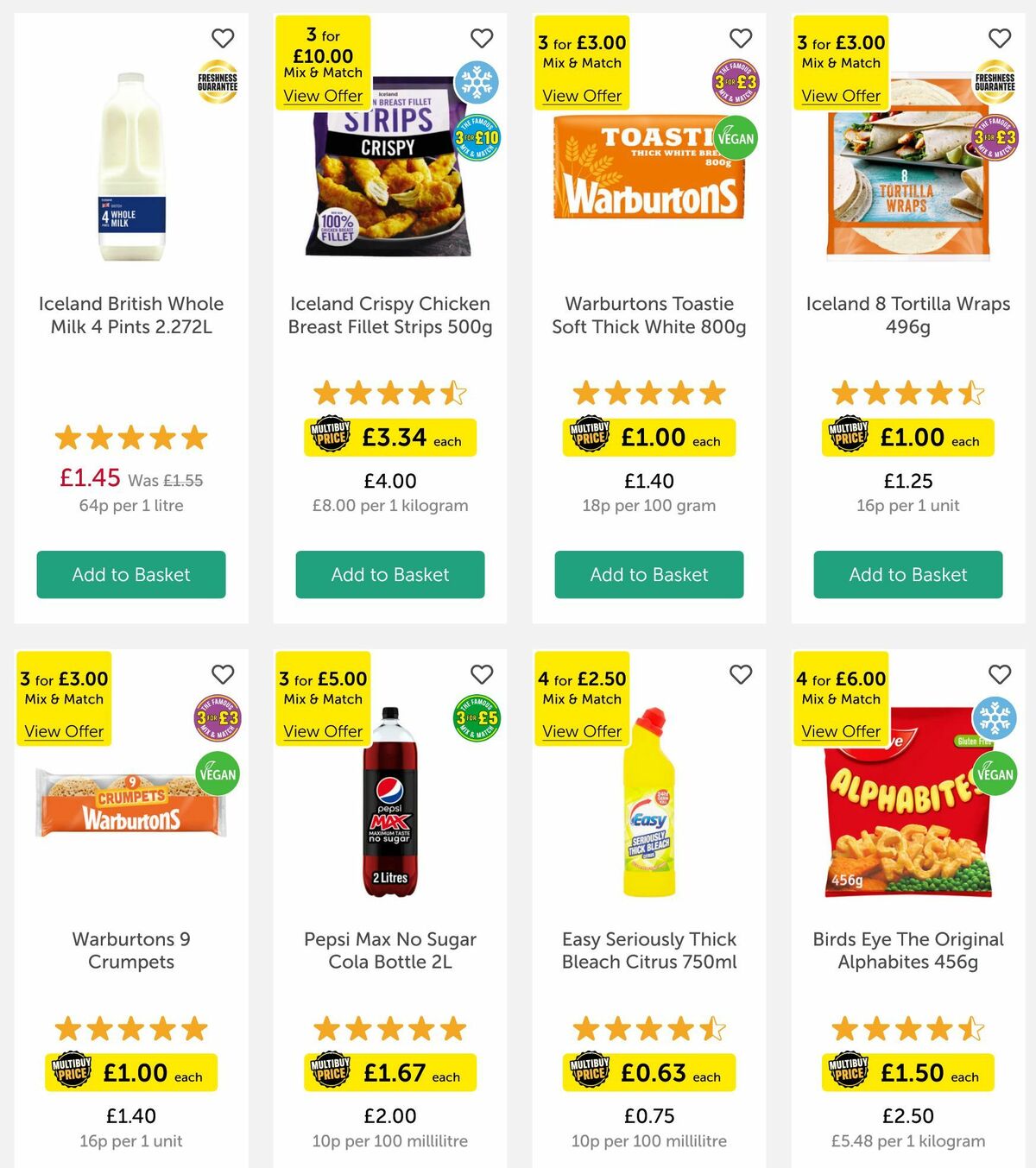 Iceland Offers from 21 July