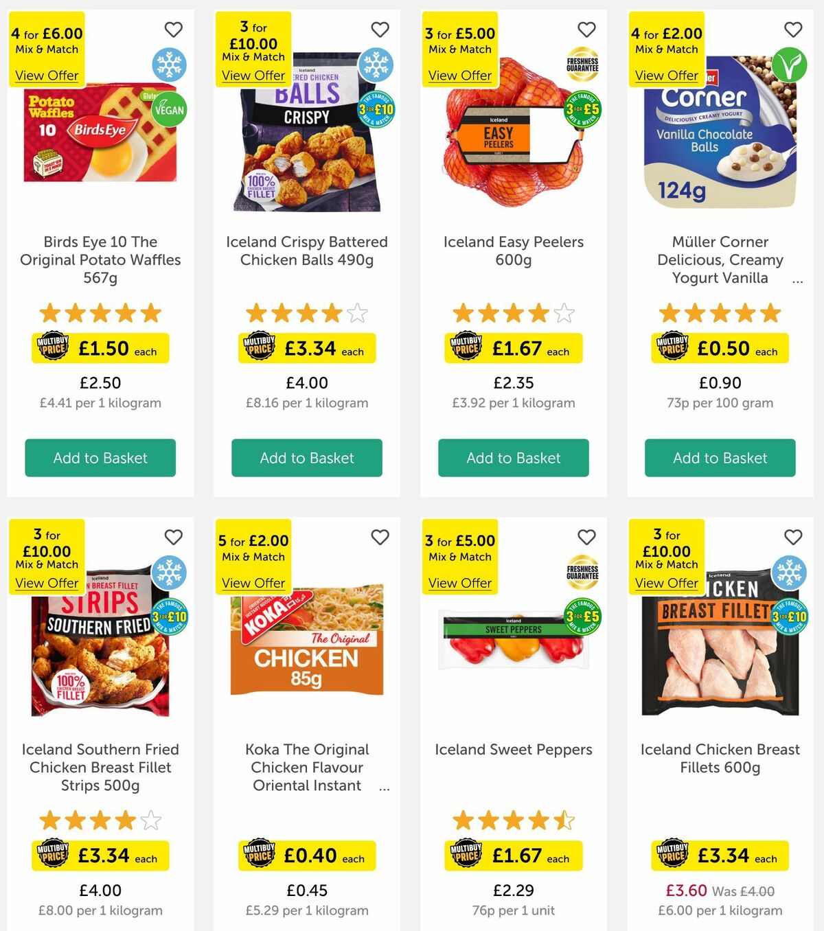 Iceland Offers from 21 July