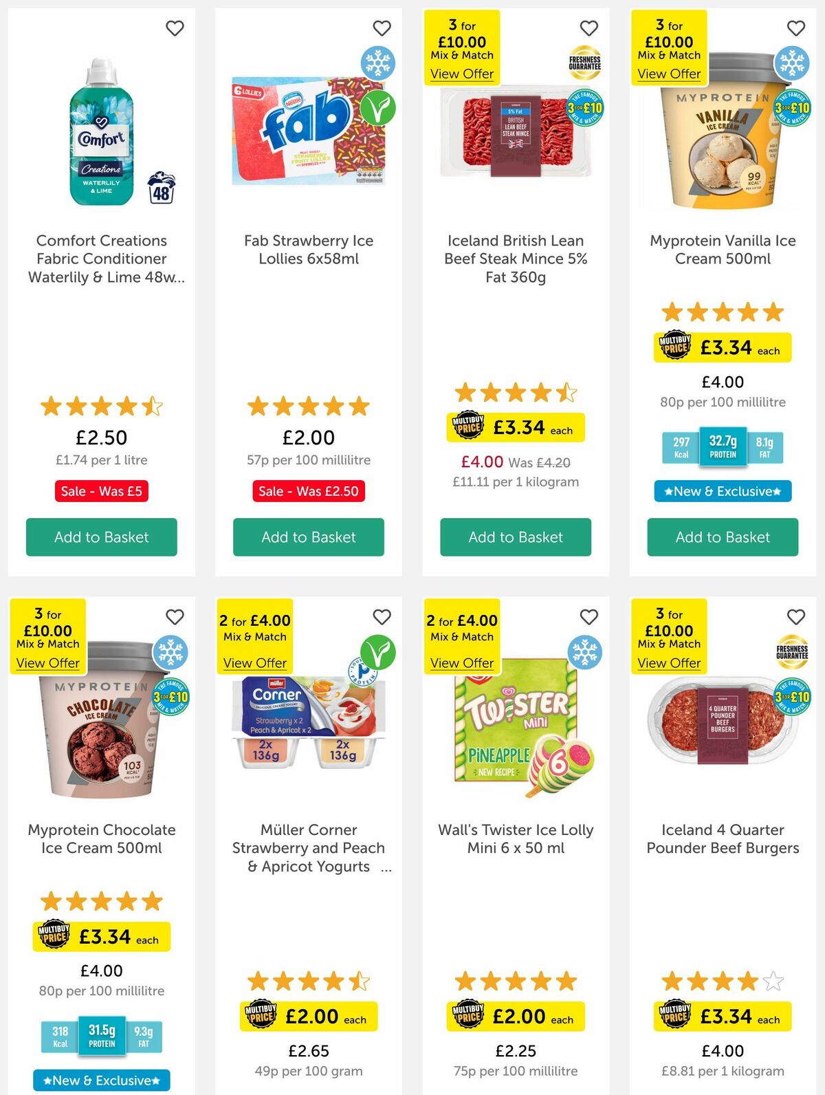 Iceland Offers from 21 July