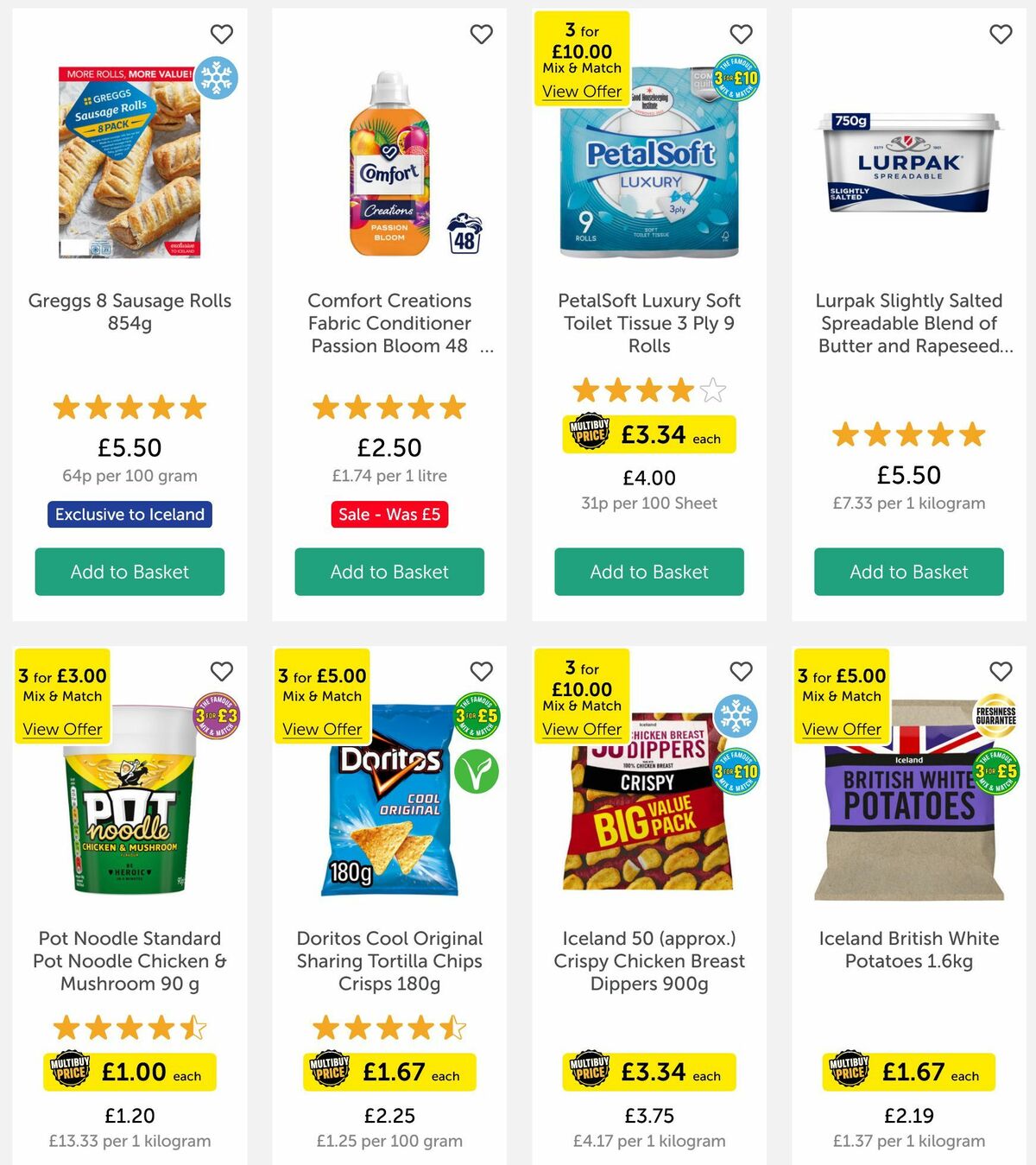 Iceland Offers from 21 July