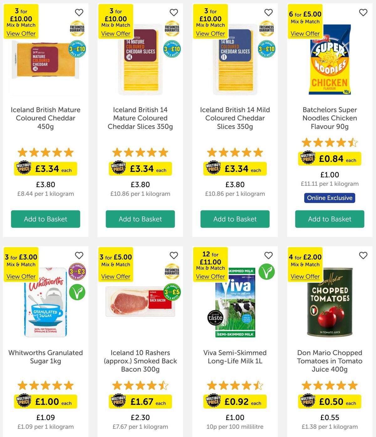 Iceland Offers from 21 July