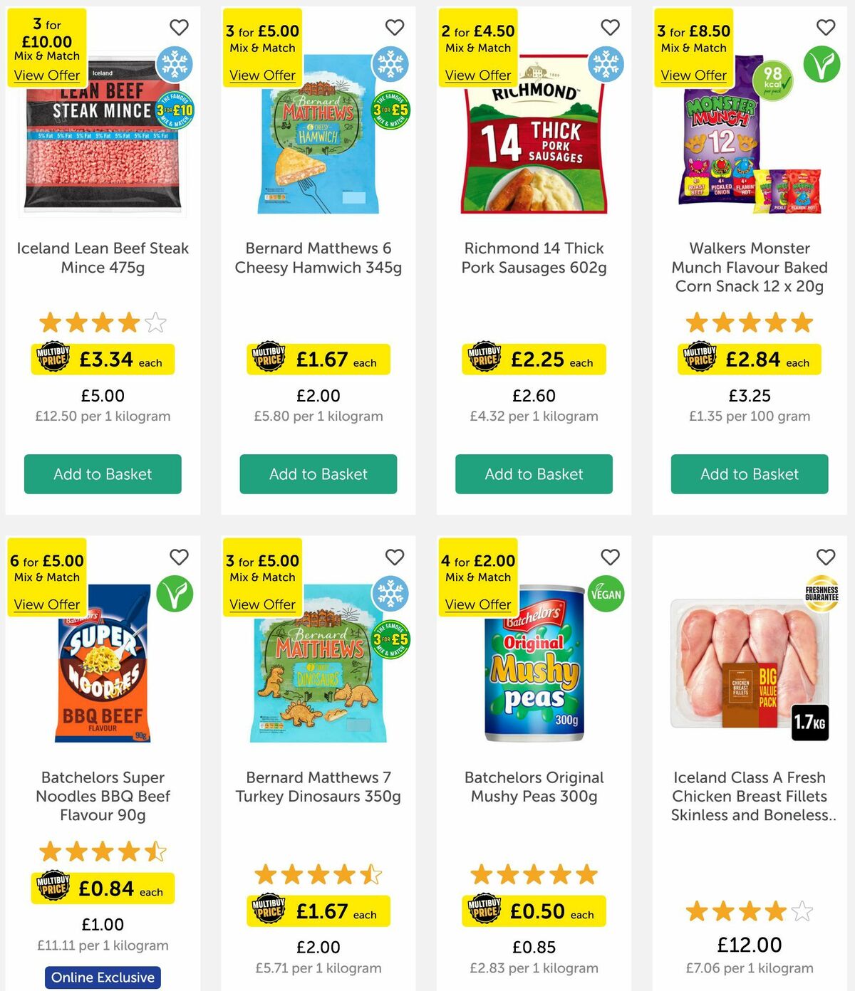 Iceland Offers from 21 July