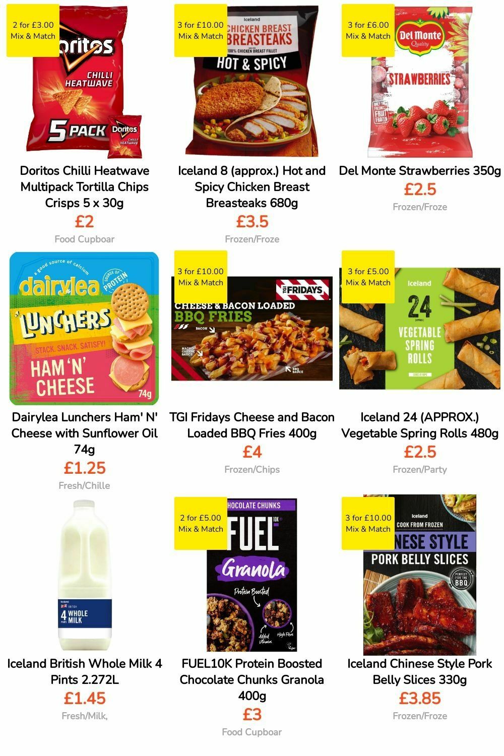 Iceland Offers from 22 September