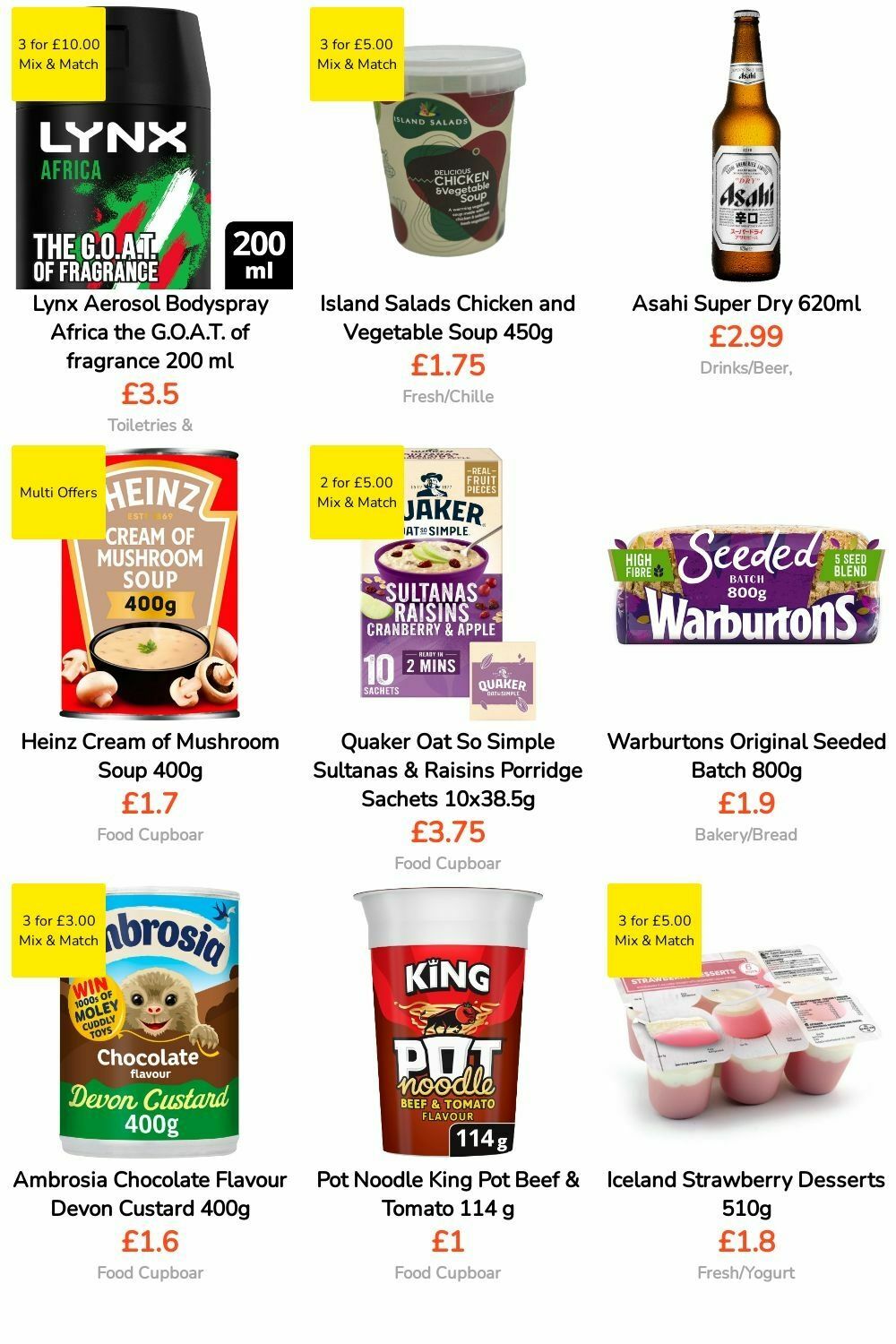 Iceland Offers from 22 September