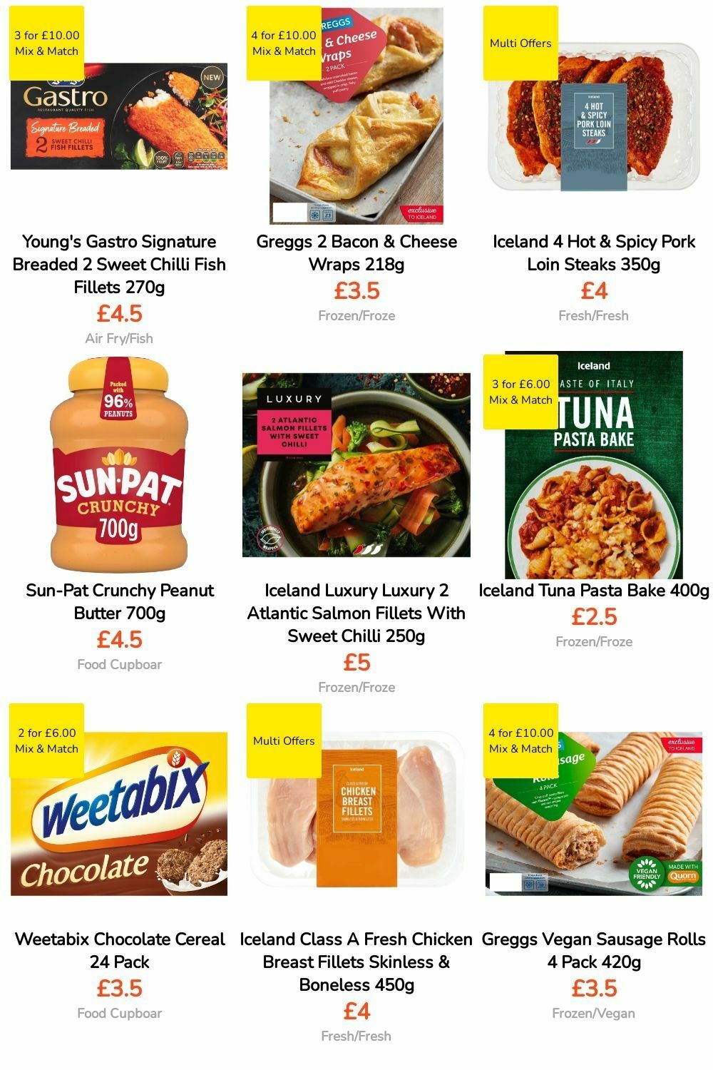 Iceland Offers from 22 September