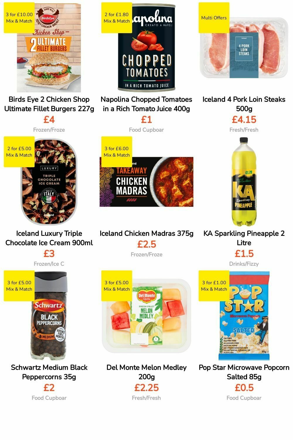 Iceland Offers from 22 September