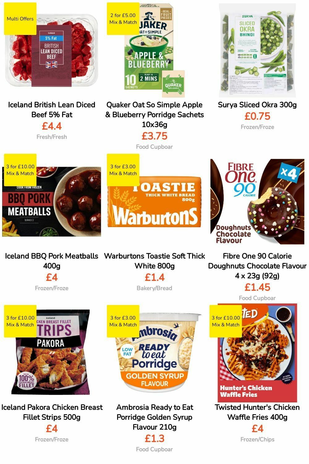 Iceland Offers from 22 September