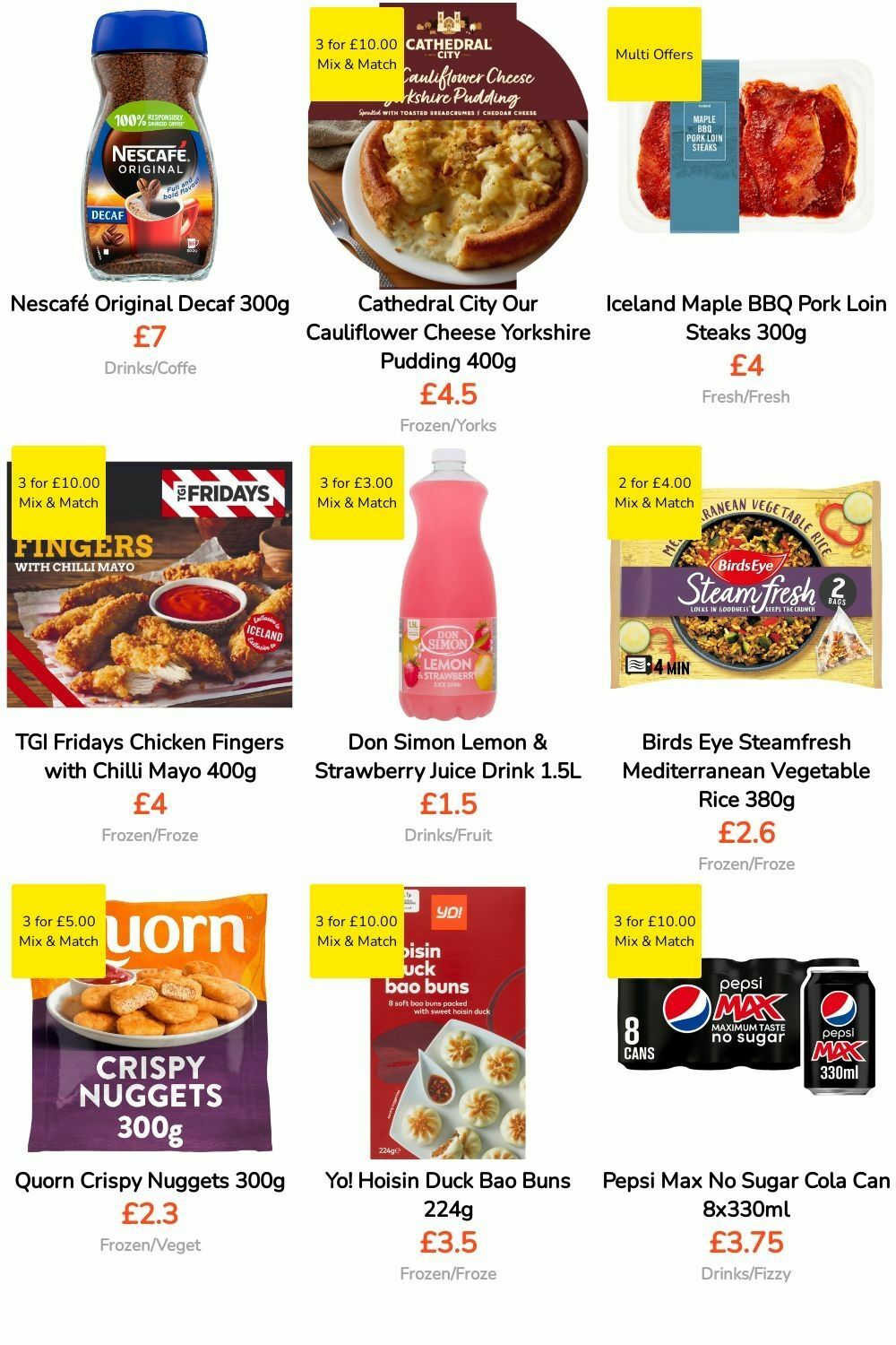 Iceland Offers from 22 September