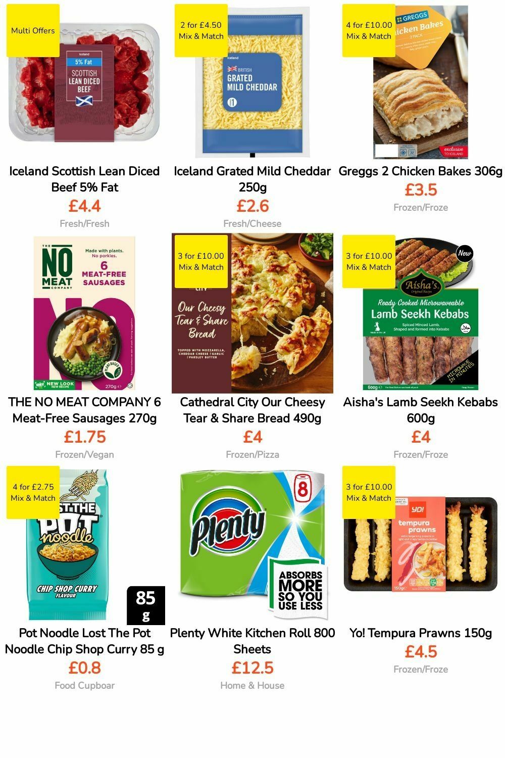 Iceland Offers from 22 September