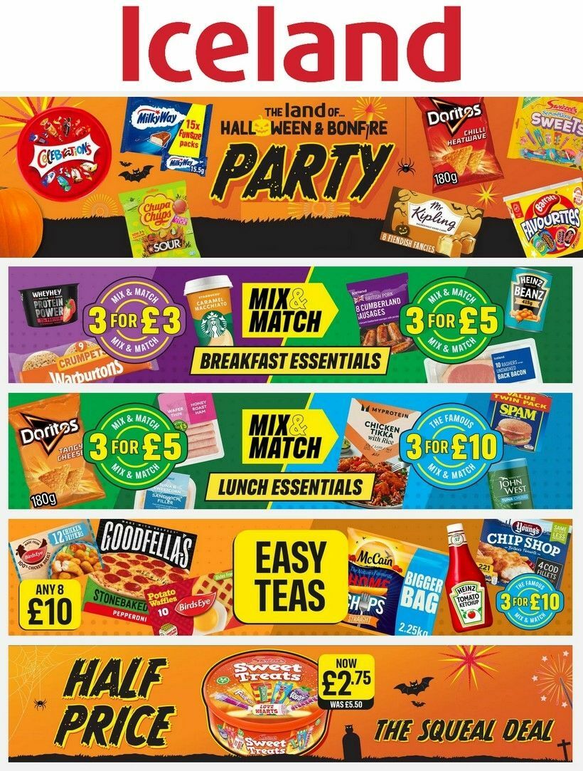 Iceland Offers from 13 October