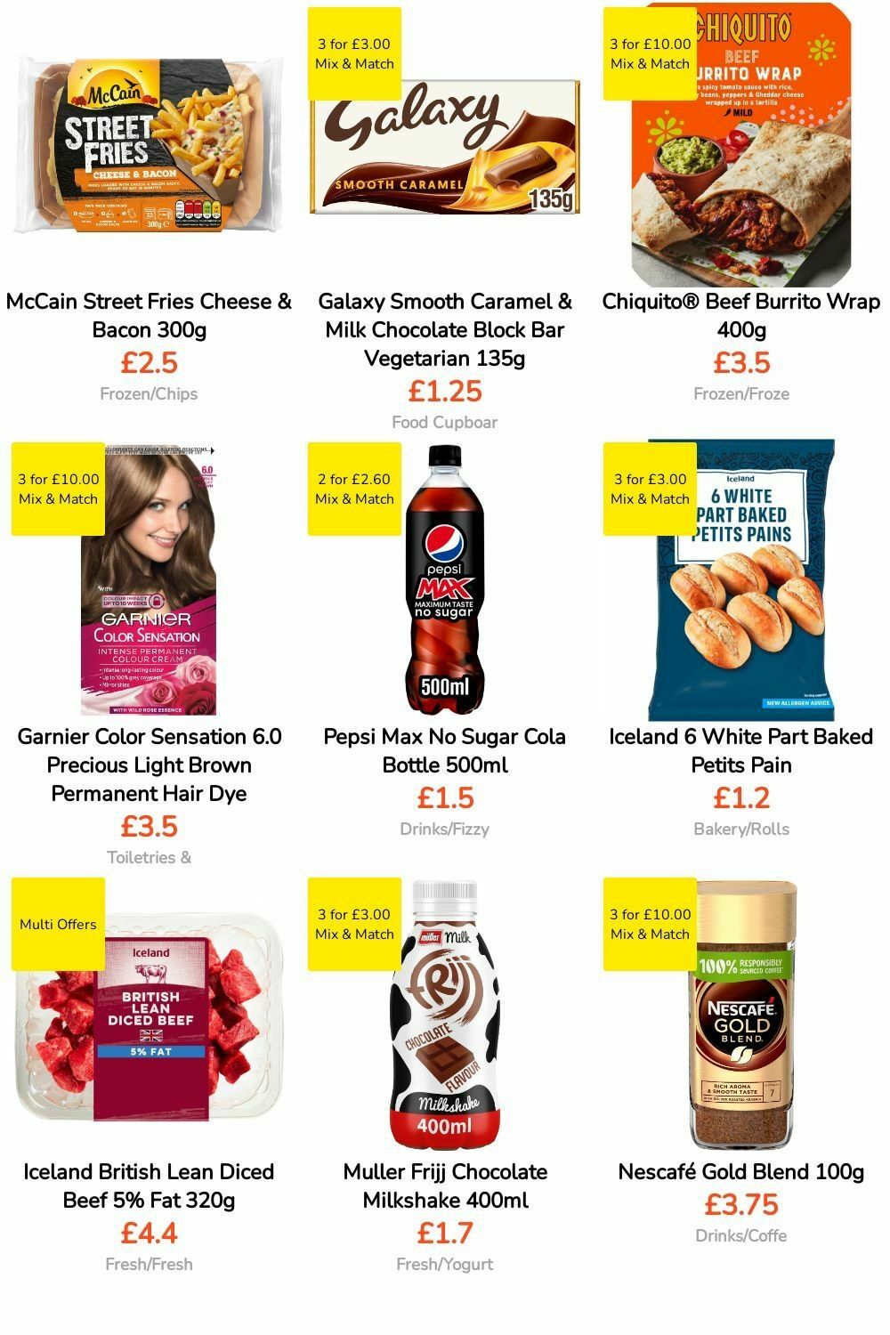 Iceland Offers from 13 October