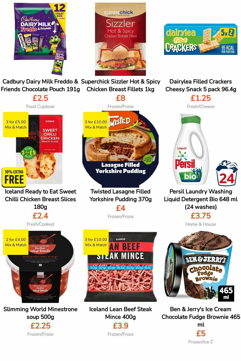 Iceland Offers from 13 October