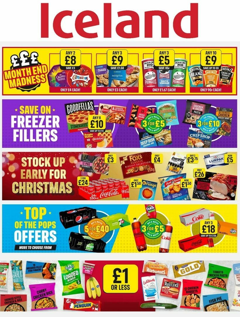 Iceland Offers from 3 November