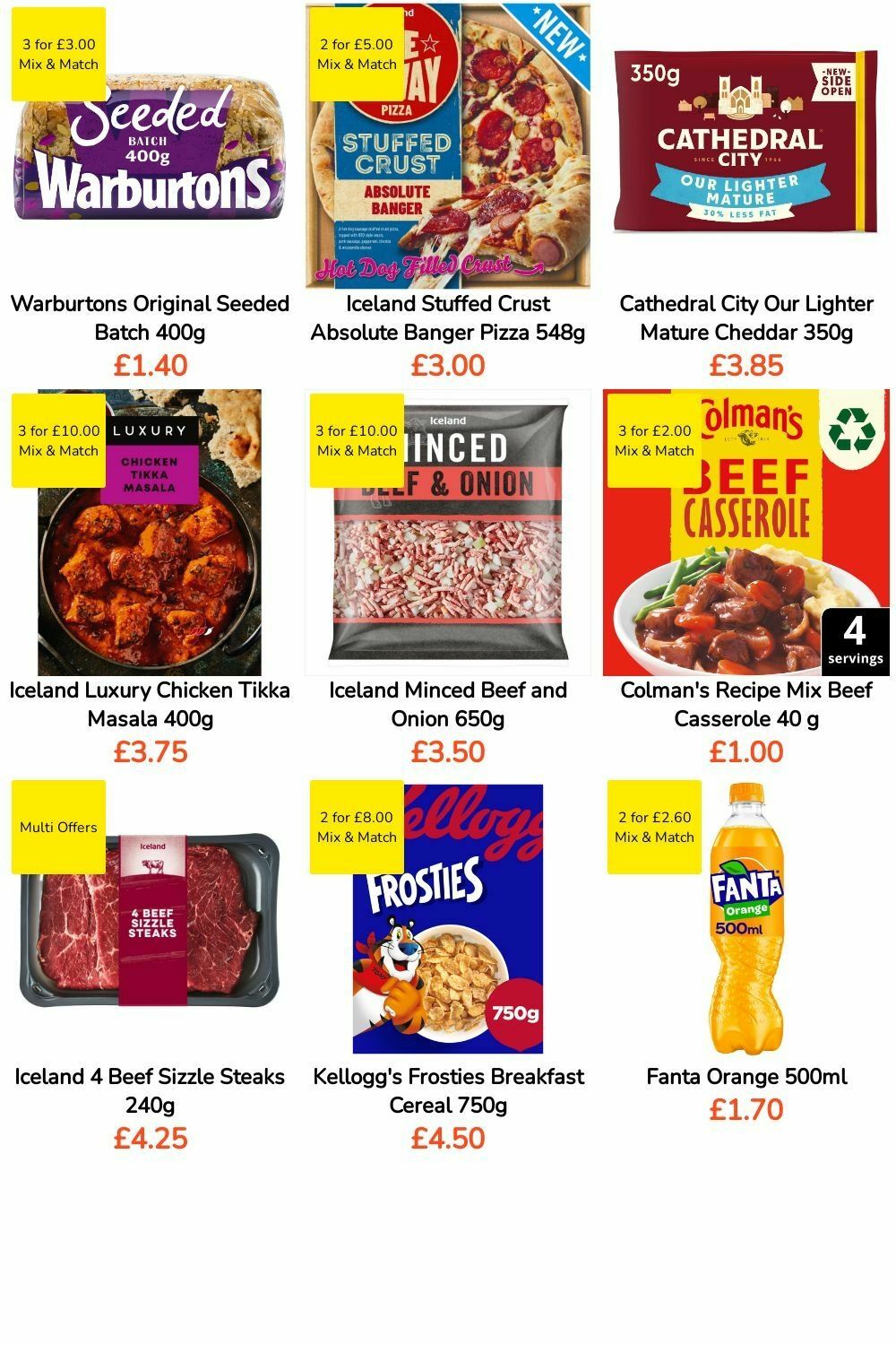 Iceland Offers from 1 December