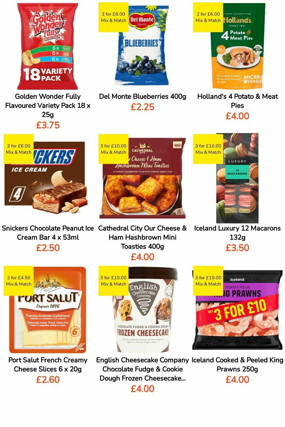 Iceland Offers from 12 January